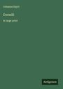 Johanna Spyri: Cornelli, Buch