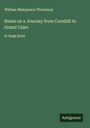 William Makepeace Thackeray: Notes on a Journey from Cornhill to Grand Cairo, Buch