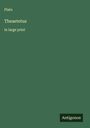Plato: Theaetetus, Buch