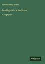 Timothy Shay Arthur: Ten Nights in a Bar Room, Buch