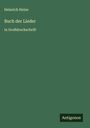 Heinrich Heine: Buch der Lieder, Buch