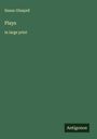 Susan Glaspell: Plays, Buch