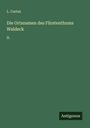 L. Curtze: Die Ortsnamen des Fürstenthums Waldeck, Buch
