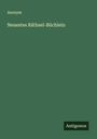 Anonym: Neuestes Räthsel-Büchlein, Buch
