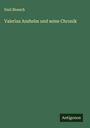 Emil Bloesch: Valerius Anshelm und seine Chronik, Buch