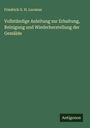 Friedrich G. H. Lucanus: Vollständige Anleitung zur Erhaltung, Reinigung und Wiederherstellung der Gemälde, Buch