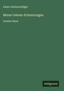 Adam Oehlenschläger: Meine Lebens-Erinnerungen, Buch