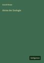 Arnold Brass: Abriss der Zoologie, Buch