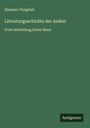 Hammer-Purgstall: Literaturgeschichte der Araber, Buch