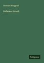 Hermann Marggraff: Balladenchronik, Buch