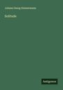 Johann Georg Zimmermann: Solitude, Buch