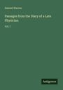 Samuel Warren: Passages from the Diary of a Late Physician, Buch