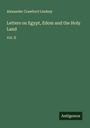 Alexander Crawford Lindsay: Letters on Egypt, Edom and the Holy Land, Buch