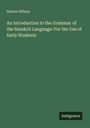 Horace Wilson: An Introduction to the Grammar of the Sanskrit Language: For the Use of Early Students, Buch