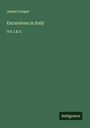 James Cooper: Excursions in Italy, Buch