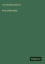 John Maddison Morton: Poor Pillicoddy, Buch