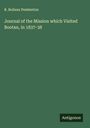R. Boileau Pemberton: Journal of the Mission which Visited Bootan, in 1837-38, Buch
