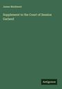 James Maidment: Supplement to the Court of Session Garland, Buch