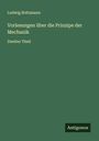 Ludwig Boltzmann: Vorlesungen über die Prinzipe der Mechanik, Buch