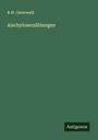 R. W. Osterwald: Aischyloserzählungen, Buch
