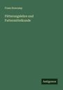 Franz Honcamp: Fütterungslehre und Futtermittelkunde, Buch