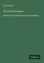 H. H. Houben: Der Ruf des Nordens, Buch