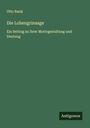 Otto Rank: Die Lohengrinsage, Buch