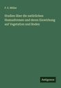 P. E. Müller: Studien über die natürlichen Humusformen und deren Einwirkung auf Vegetation und Boden, Buch