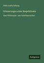 Edith Gräfin Salburg: Erinnerungen einer Respektlosen, Buch
