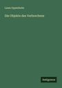 Lassa Oppenheim: Die Objekte des Verbrechens, Buch