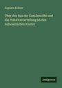 Augustin Krämer: Über den Bau der Korallenriffe und die Planktonverteilung an den Samoanischen Küsten, Buch