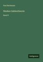 Paul Bachmann: Niedere Zahlentheorie, Buch