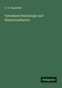 G. R. Hauschild: Tertullians Psychologie und Erkenntnistheorie, Buch