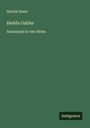 Henrik Ibsen: Hedda Gabler, Buch
