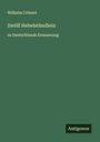 Wilhelm Crönert: Zwölf Hebelstündlein, Buch
