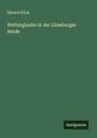 Eduard Kück: Wetterglaube in der Lüneburger Heide, Buch