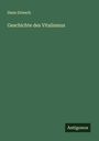 Hans Driesch: Geschichte des Vitalismus, Buch