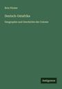 Brix Förster: Deutsch-Ostafrika, Buch