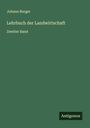 Johann Burger: Lehrbuch der Landwirtschaft, Buch