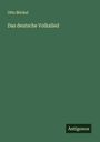 Otto Böckel: Das deutsche Volkslied, Buch