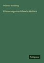 Willibald Beyschlag: Erinnerungen an Albrecht Wolters, Buch