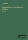 L. Melschin: Tagebuchblätter eines sibirischen Sträflings, Buch