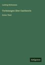 Ludwig Boltzmann: Vorlesungen über Gastheorie, Buch