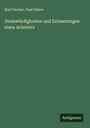 Karl Fischer: Denkwürdigkeiten und Erinnerungen eines Arbeiters, Buch
