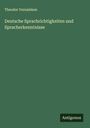Theodor Vernaleken: Deutsche Sprachrichtigkeiten und Spracherkenntnisse, Buch