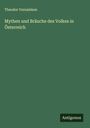 Theodor Vernaleken: Mythen und Bräuche des Volkes in Österreich, Buch