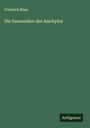 Friedrich Blass: Die Eumeniden des Aischylos, Buch
