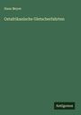 Hans Meyer: Ostafrikanische Gletscherfahrten, Buch