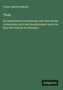Gustav Moritz Redslob: Thule, Buch
