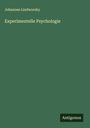 Johannes Lindworsky: Experimentelle Psychologie, Buch